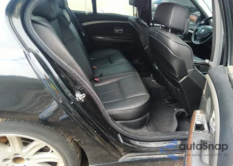 2007 BMW 750I from USA, damaged, VIN WBAHL83537DT09106